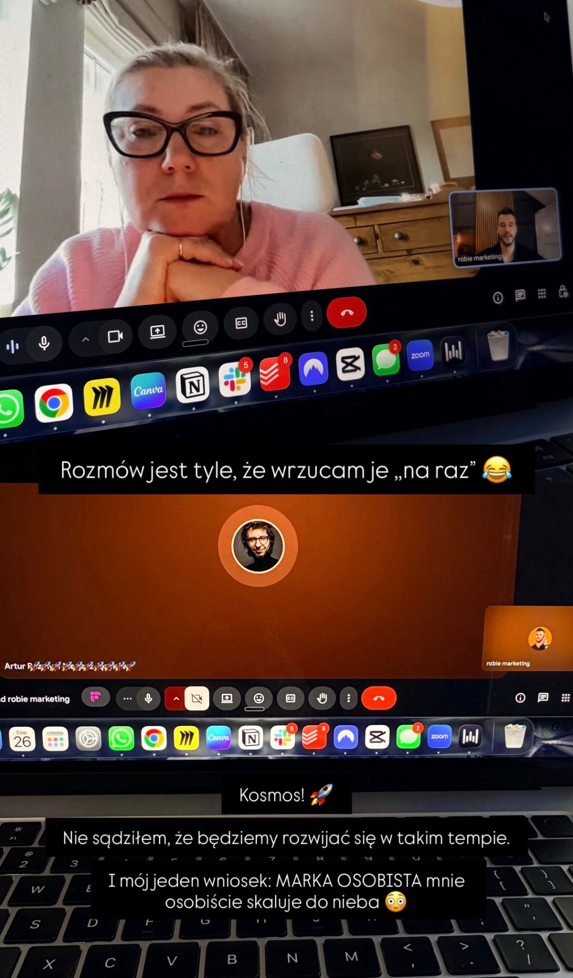 Rozmowy jedna po drugiej