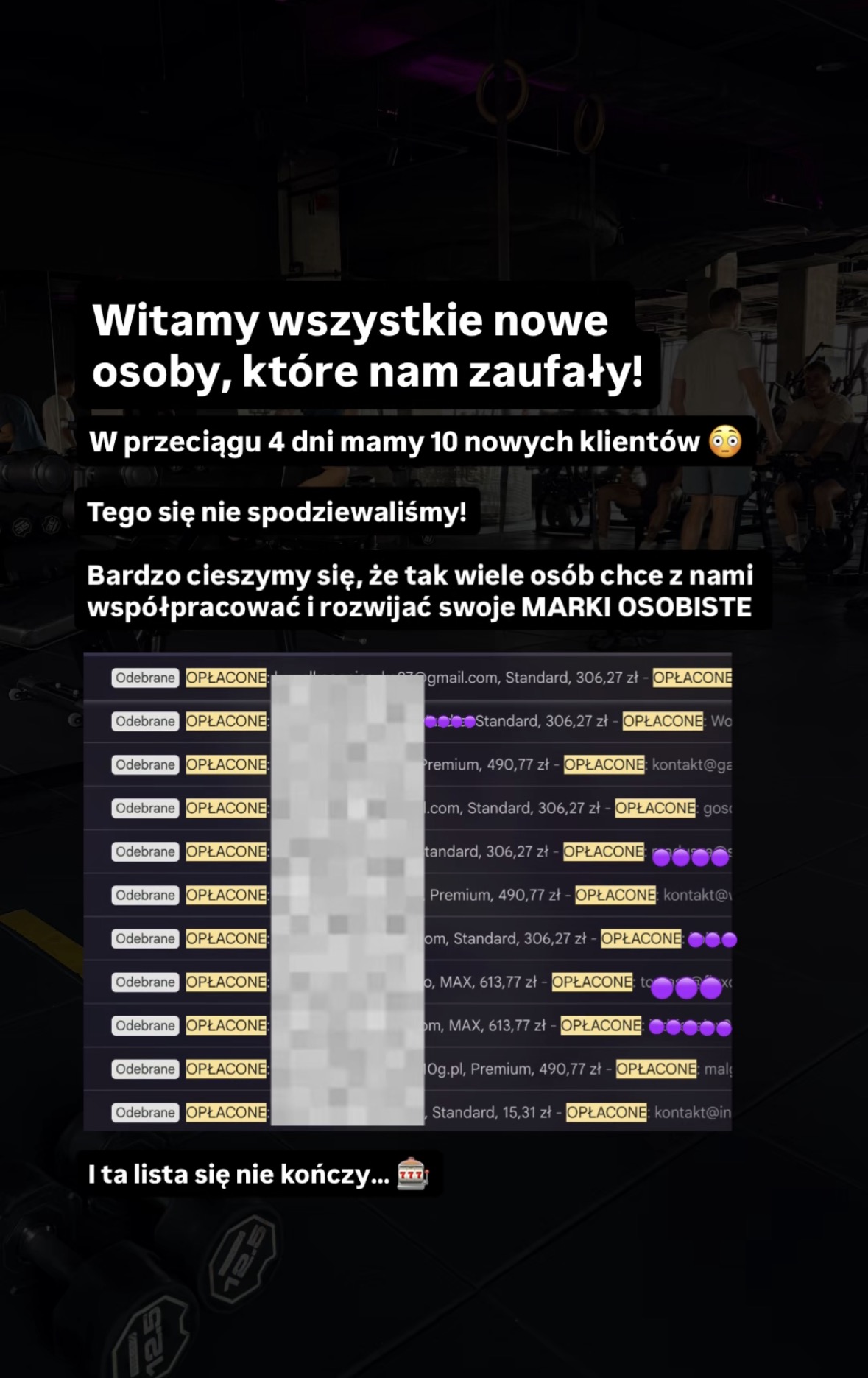 10 nowych klientów w 4 dni